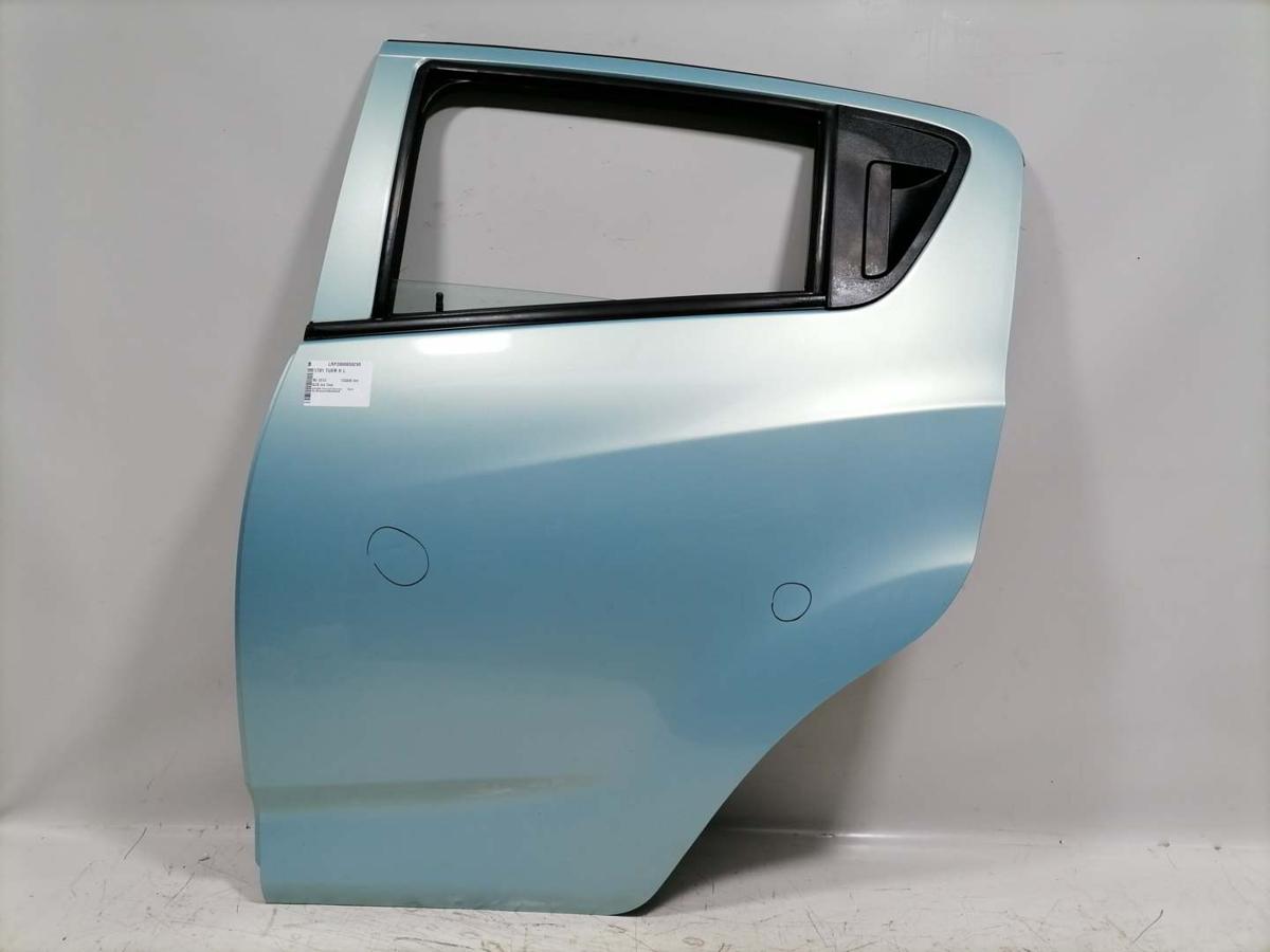 Chevrolet Spark original T&uuml;r hinten links GJS Ice Teal Rohbau Bj.2012